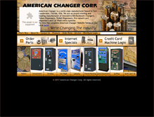 Tablet Screenshot of americanchanger.com